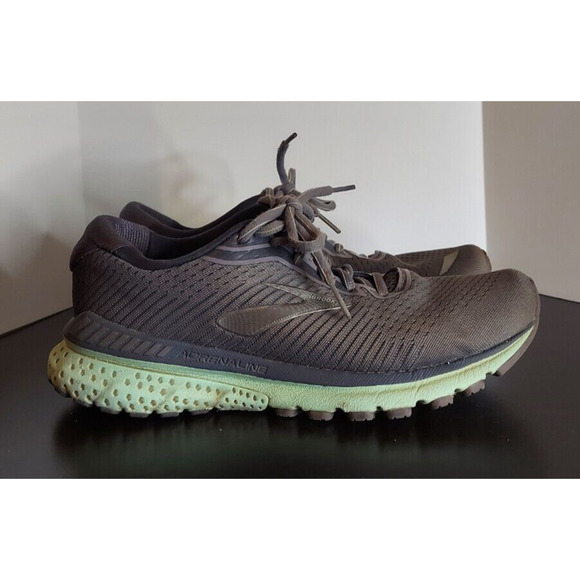 Brooks Adrenaline GTS 20 1202961B084 Gre Mint Lace Up Sneaker Shoes WOMENS 7 - Picture 1 of 7